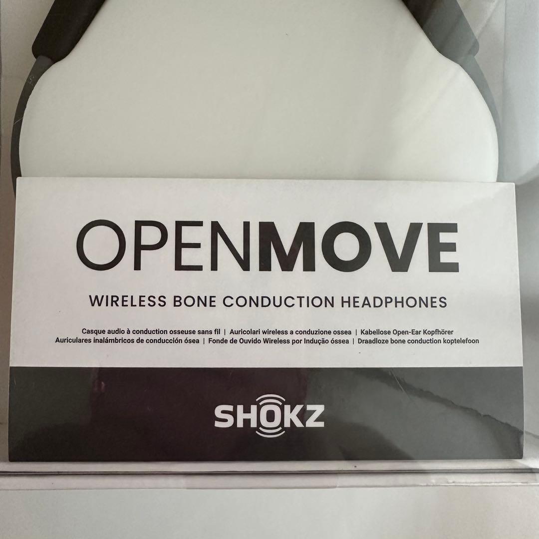 SHOKZ OPENMOVE ワイヤレス骨伝導イヤホン