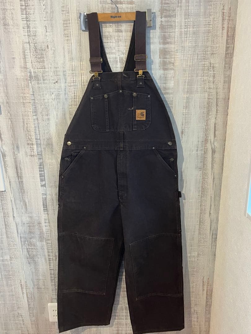 Carhartt ダブルニーペインターパンツ ダック地　オーバーオール　W38