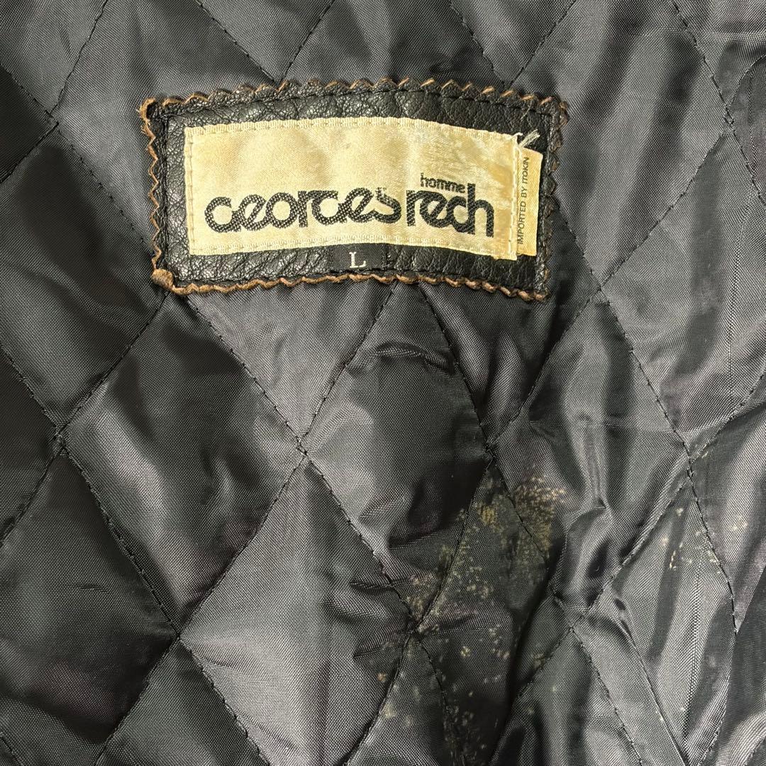 極上 羊革 ラムレザー ボンバージャケット 短丈 黒 本革 肩パッドなし