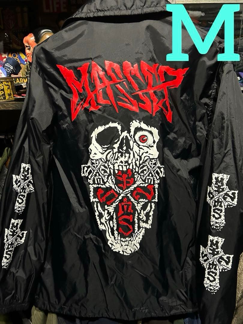 masses マシス コーチジャケット 新品未使用 キムタク 黒　新品未使用　M