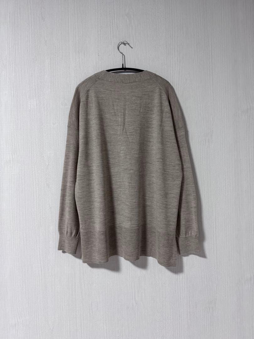 Spick & Span 18G Vネックカーディガン