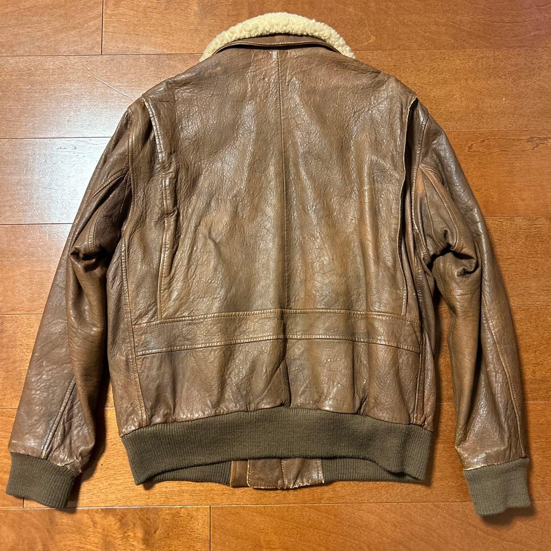 K*o様 BrooksBrothers シープレザーボンバージャケットG-1 A