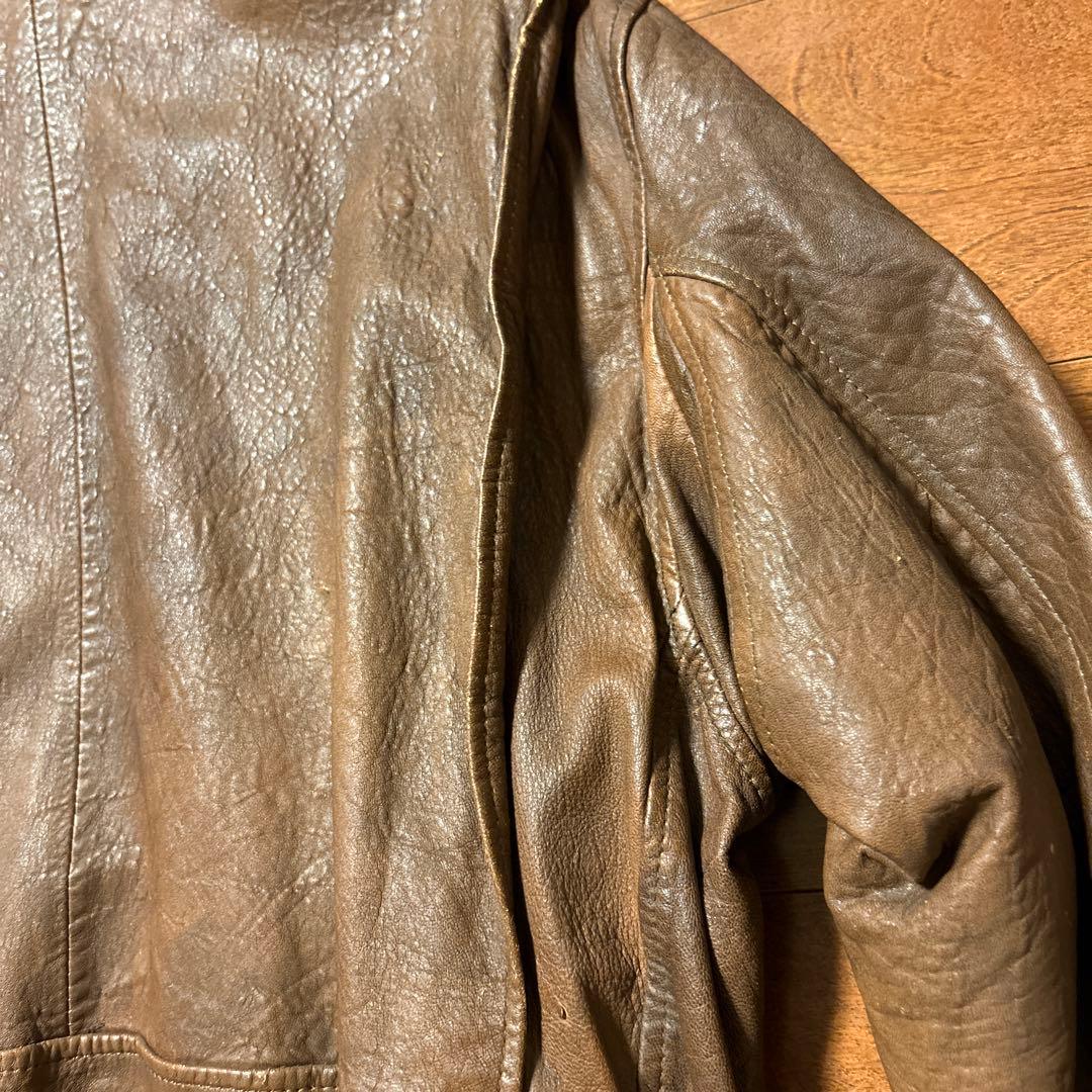 K*o様 BrooksBrothers シープレザーボンバージャケットG-1 A
