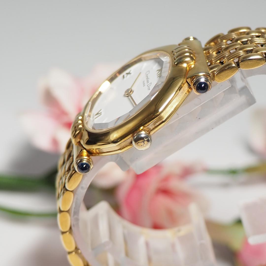 美品 クリスチャンディオール DIOR レディース 腕時計 H532