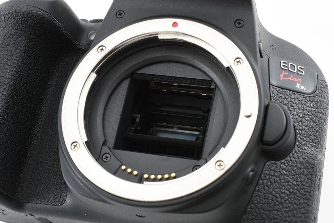 デジタル一眼レフカメラcanon kiss x 9i標準&望遠ダブルレンズセット