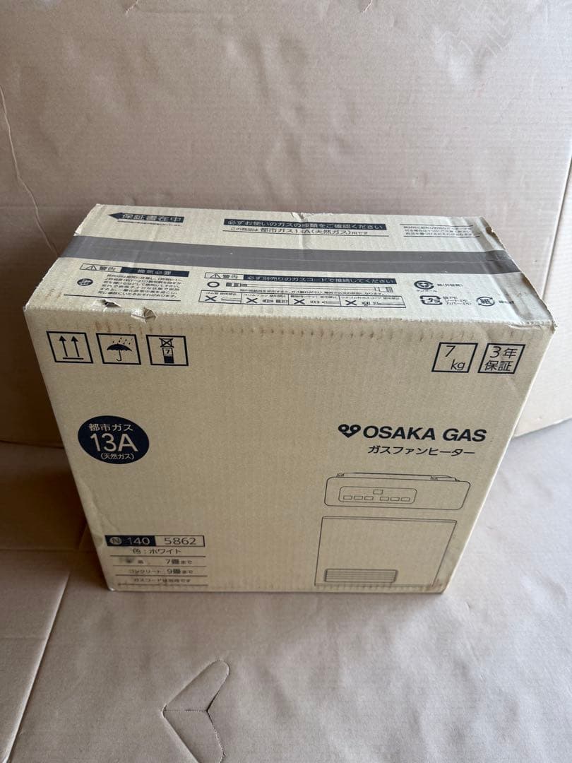 OSAKA GAS ガスファンヒーター 140-5862