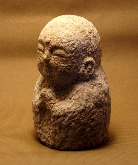 メルカリ出品石地蔵4　NO162