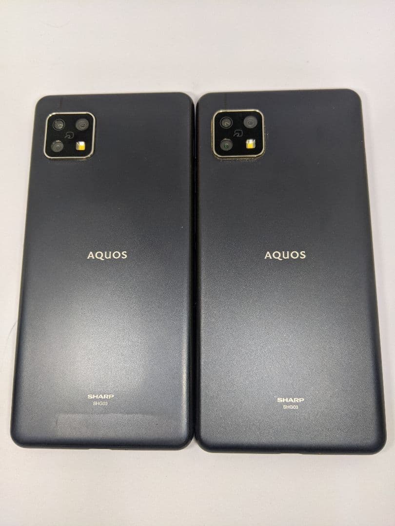 AQUOS sense5G SHG03 android13 Simフリー2台