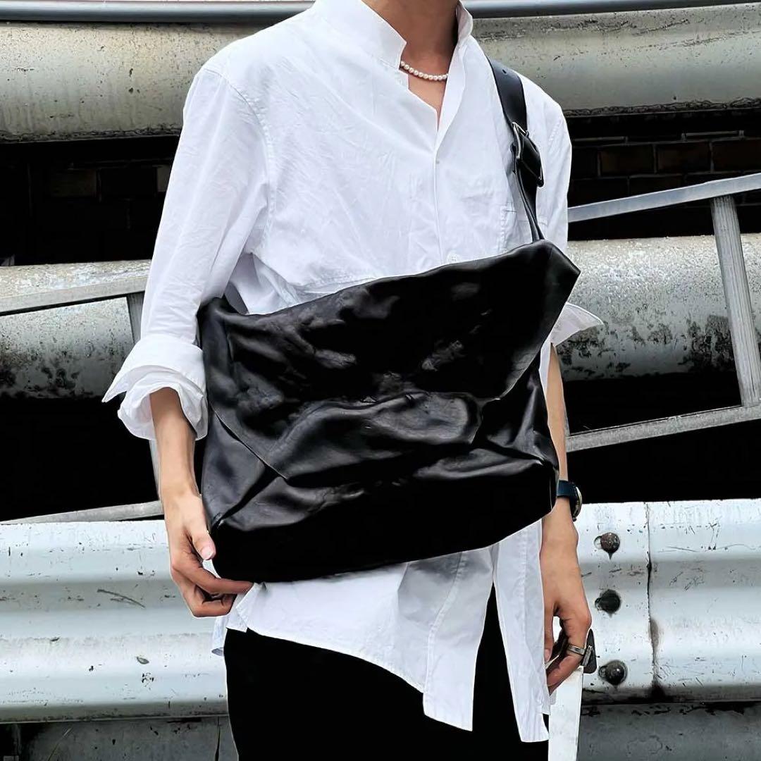 kagari yusuke レザー　ショルダーバッグ　カガリユウスケ