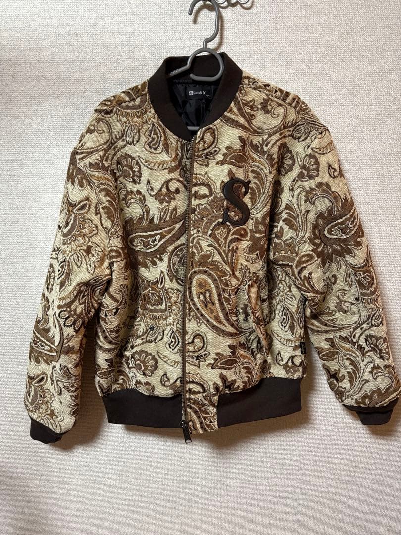 Gobelin flight blouson アイボリー M