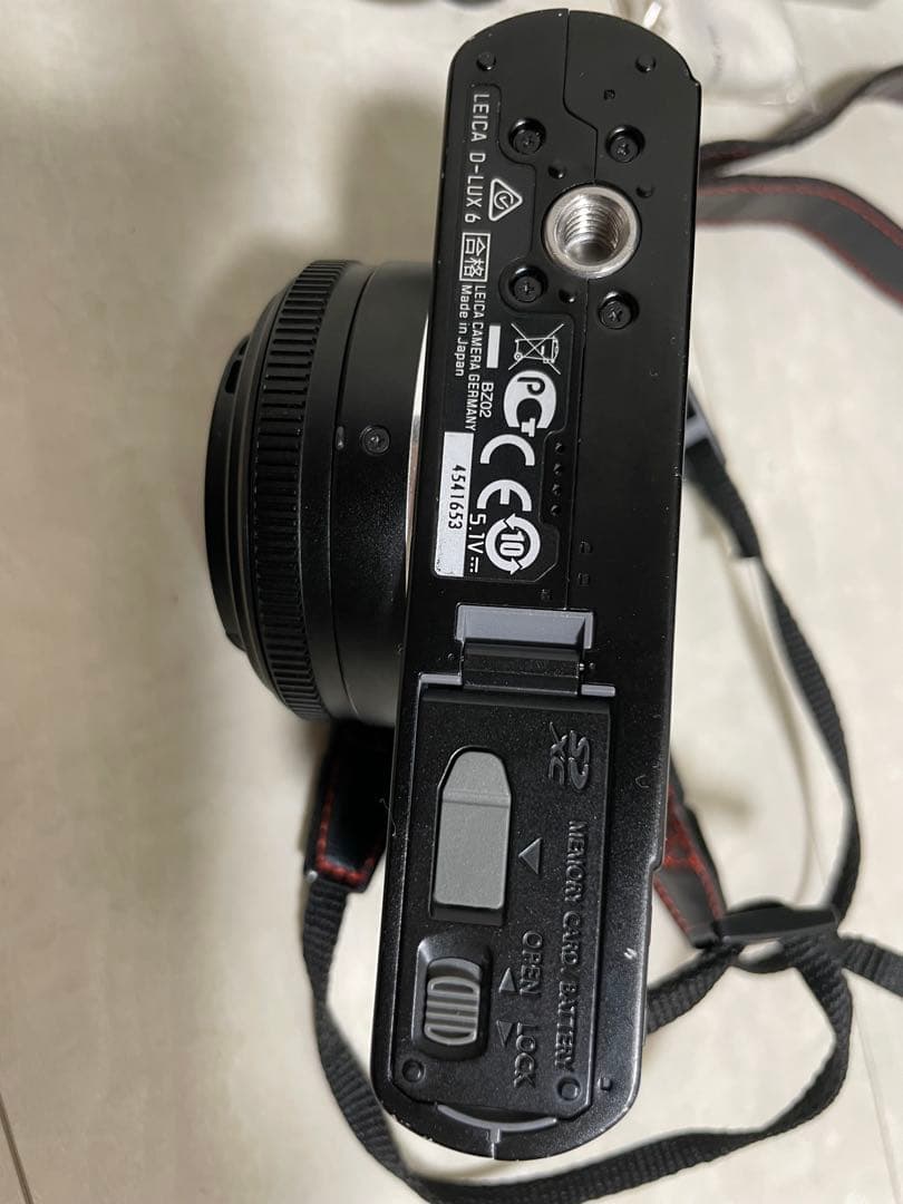 専用です。Leica D-LUX6 ブラック　美品　バッテリー2個