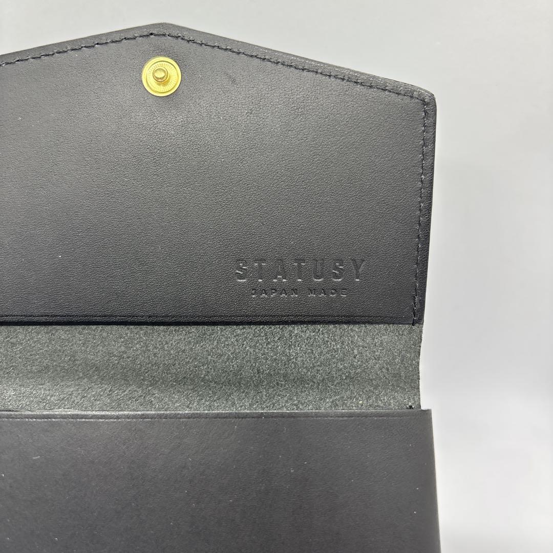 【未使用品】ステータシー　イルモード　長財布　右利き用　ブラック