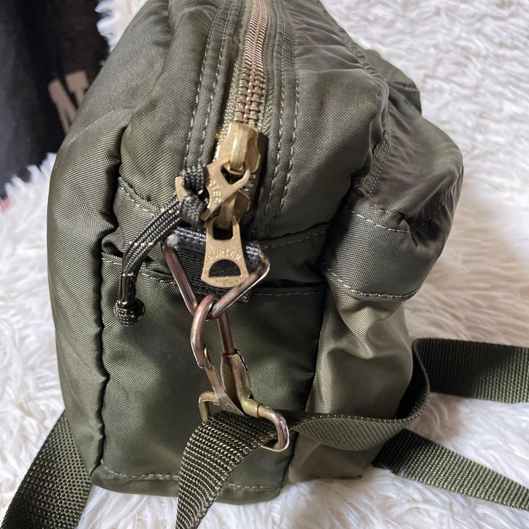 PORTER ポーター フォース ショルダーバッグ（S） オリーブドラブ 日本製