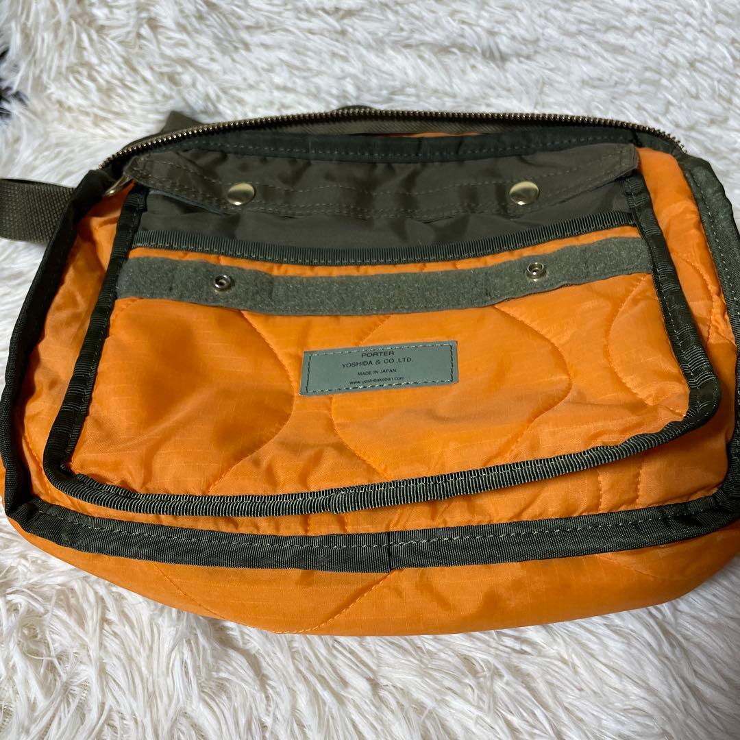 PORTER ポーター フォース ショルダーバッグ（S） オリーブドラブ 日本製