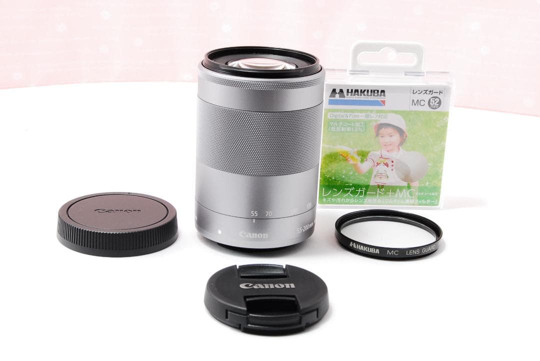 〓美品〓Canon EF-M 55-200mm IS STM ミラーレス用