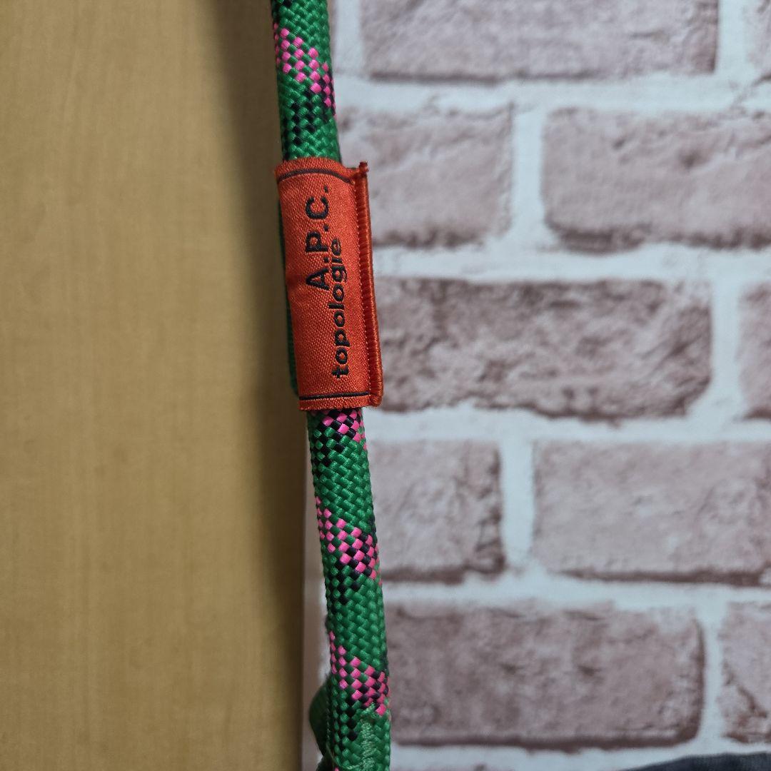 A.P.C. × topologie ネイビー トートバッグ完売品　大容量レア