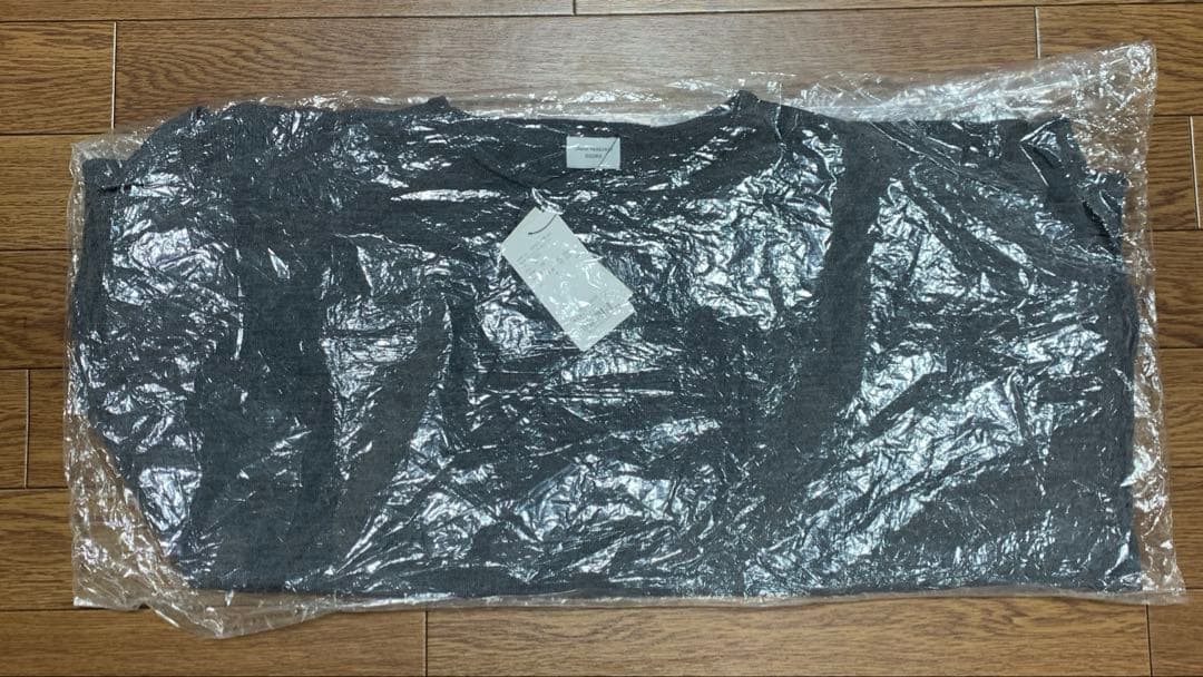 DOORS ウォッシャブルウールワイドPO 杢チャコール M