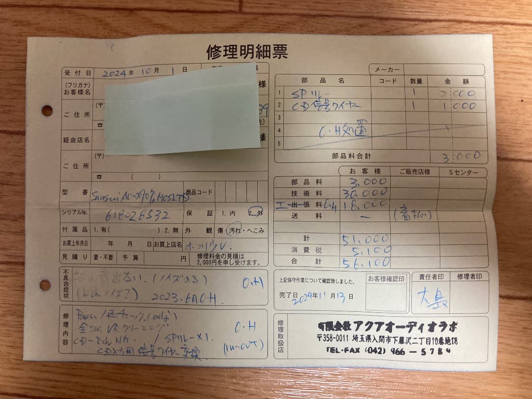 【美品、名機】サンスイ　AU-α907i MOS Limited