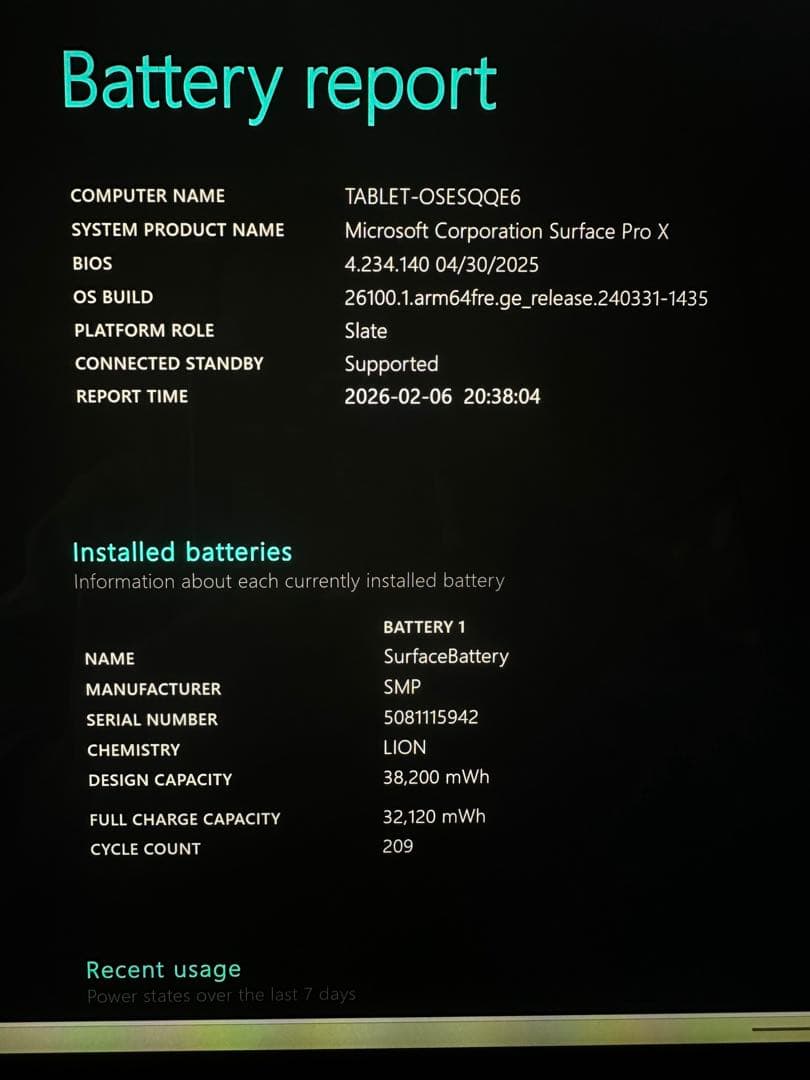 Windowsタブレット本体 1.Microsoft Surface Pro X SQ1 4G LTE
