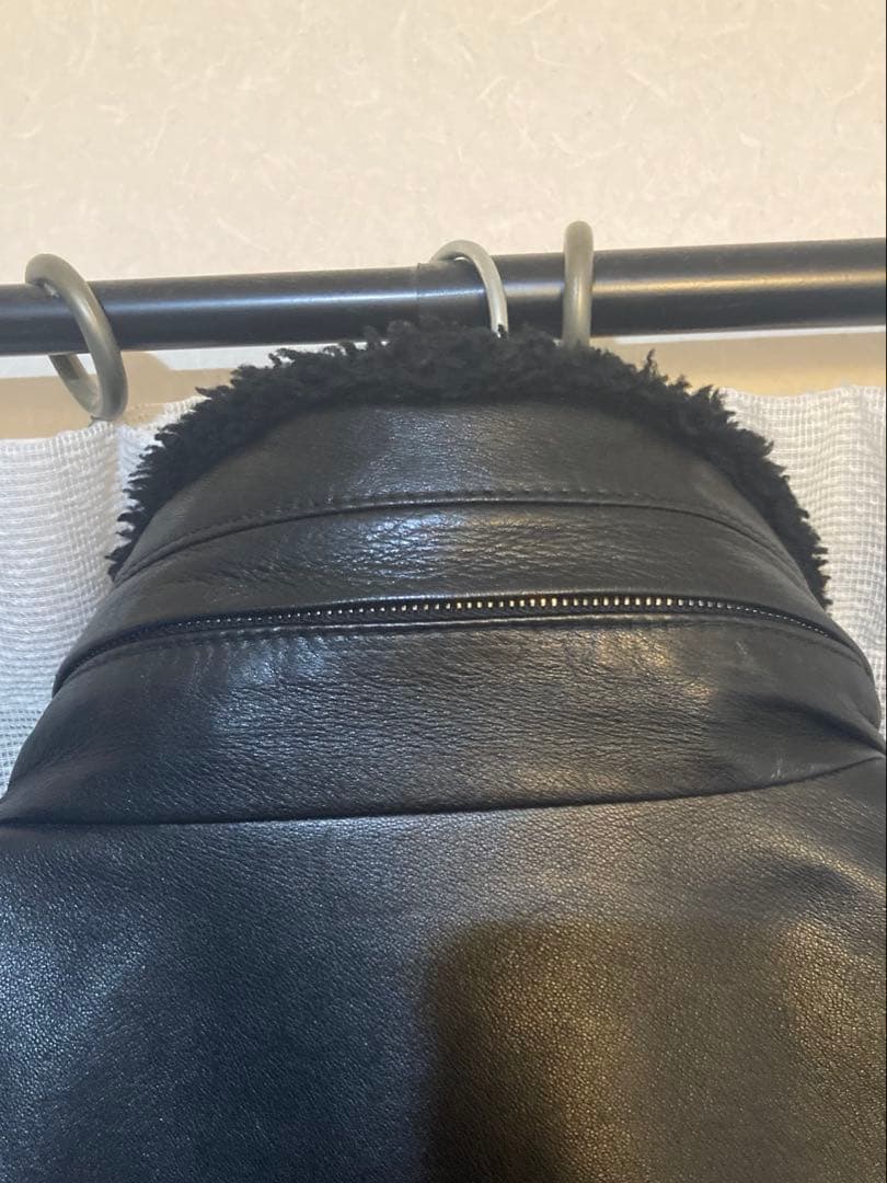 美品 PRADA SPORT レザージャケット サイズ48 国内正規品