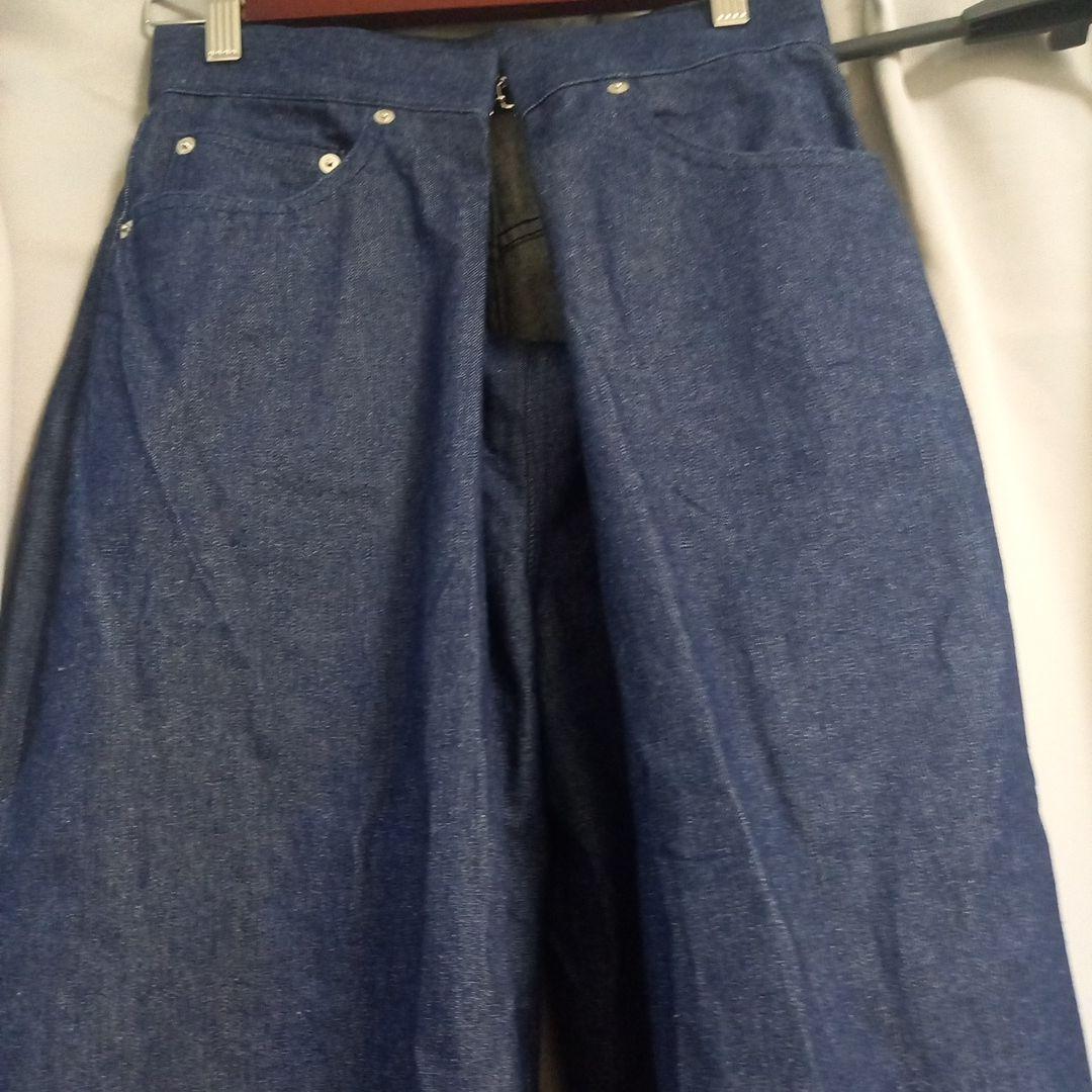 ご*ん様 JOHN LAWRENCE SULLIVAN ワイドデニムパンツ ブル