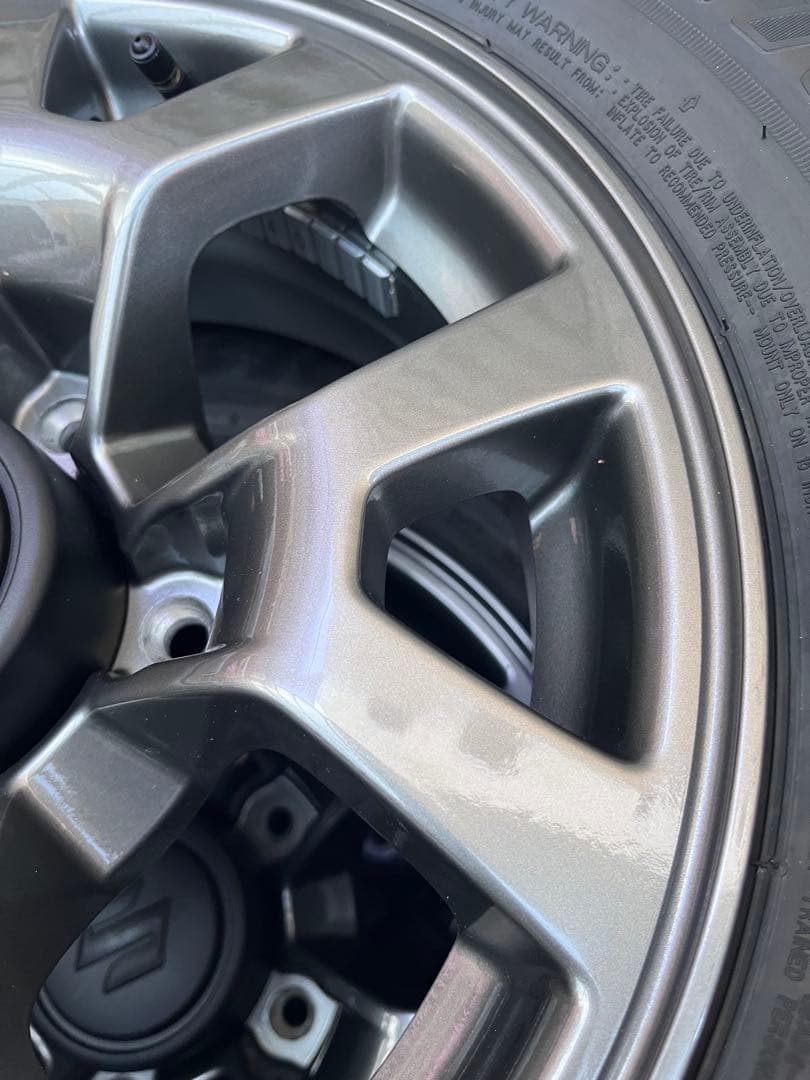 ジムニーノマドJC74Wジムニーシエラ純正アルミホイール純正センターキャップ付き