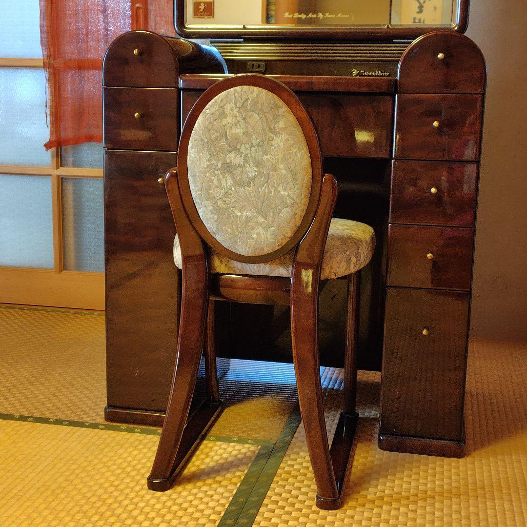 クラシック木製ドレッサー・鏡台