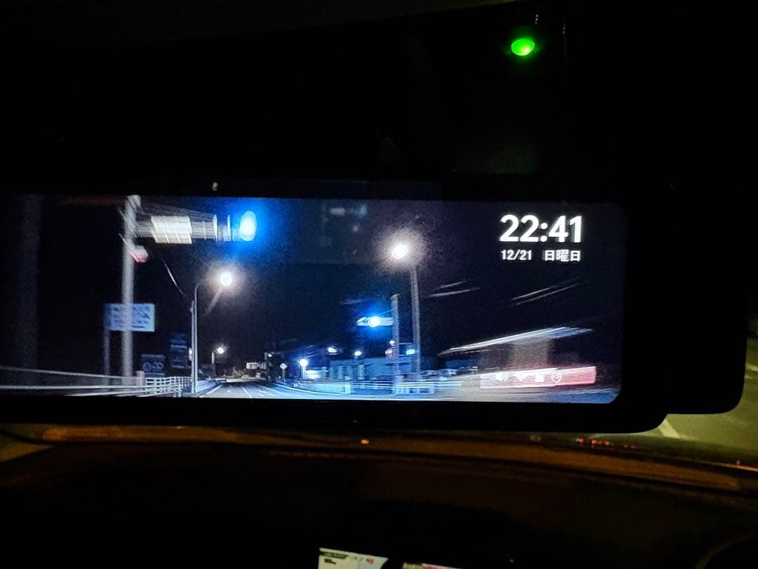 ミラー型ドラレコ、デジタルインナーミラー