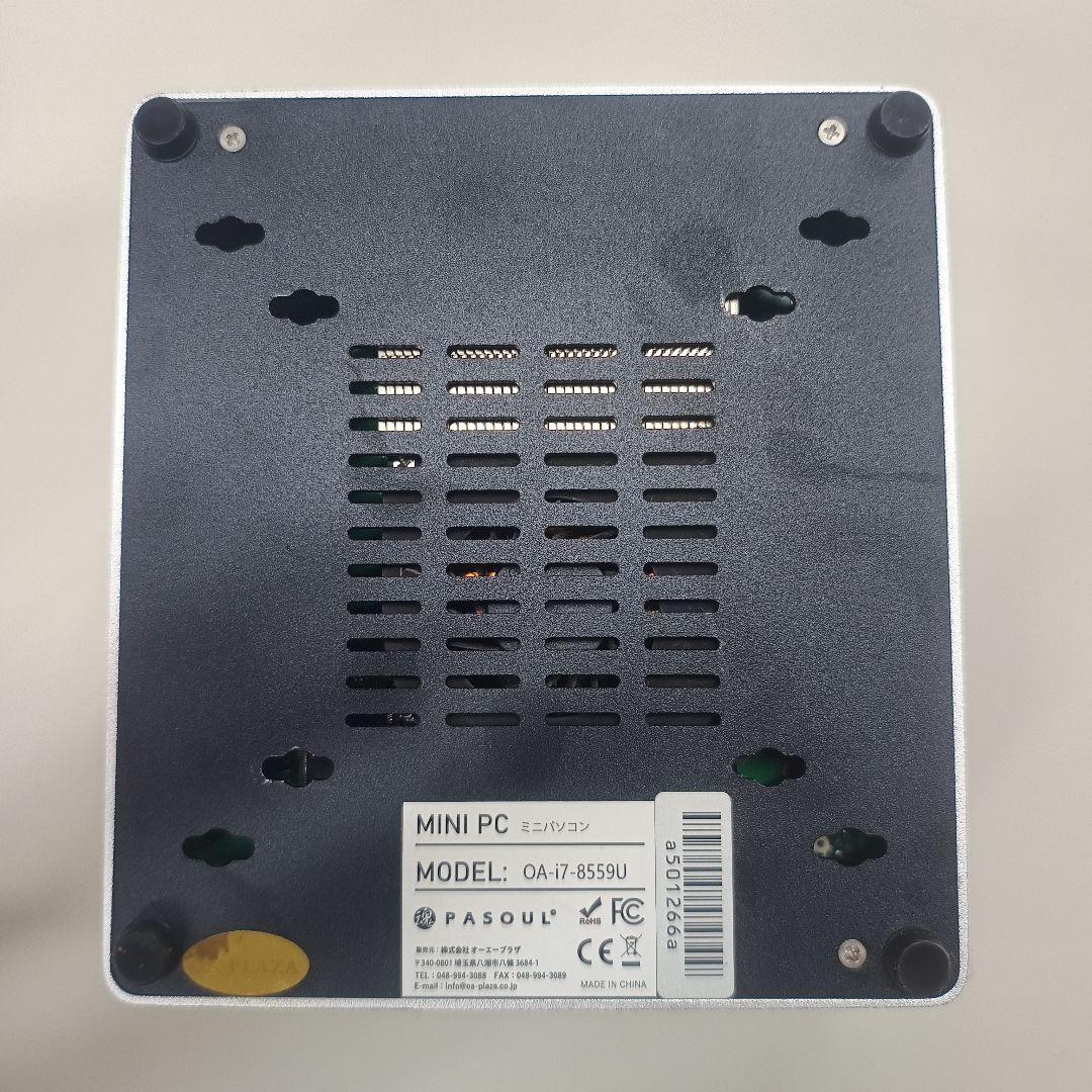 ミニパソコン miniPC OA-i7-8559U Windows11