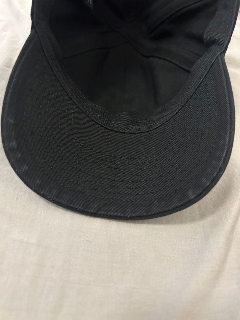 miu miu ドリル ベースボールキャップ　ブラック　M