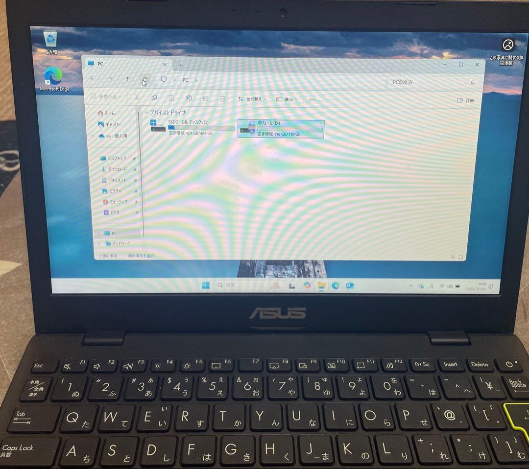 ASUS E210KA ノートPC 本体