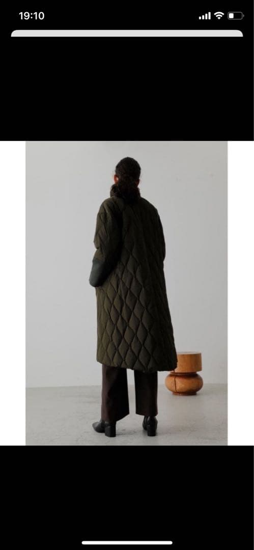 【美品　お値引き】リムアーク　2typeテントライン　ダウンコート　カーキ