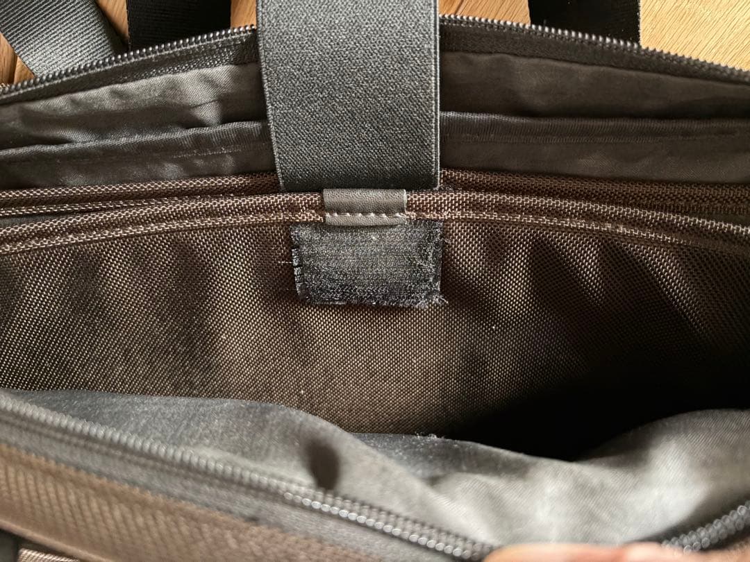 TUMI エクスパンダブルオーガナイザー ラップトップ2wayブリーフ ブラウン