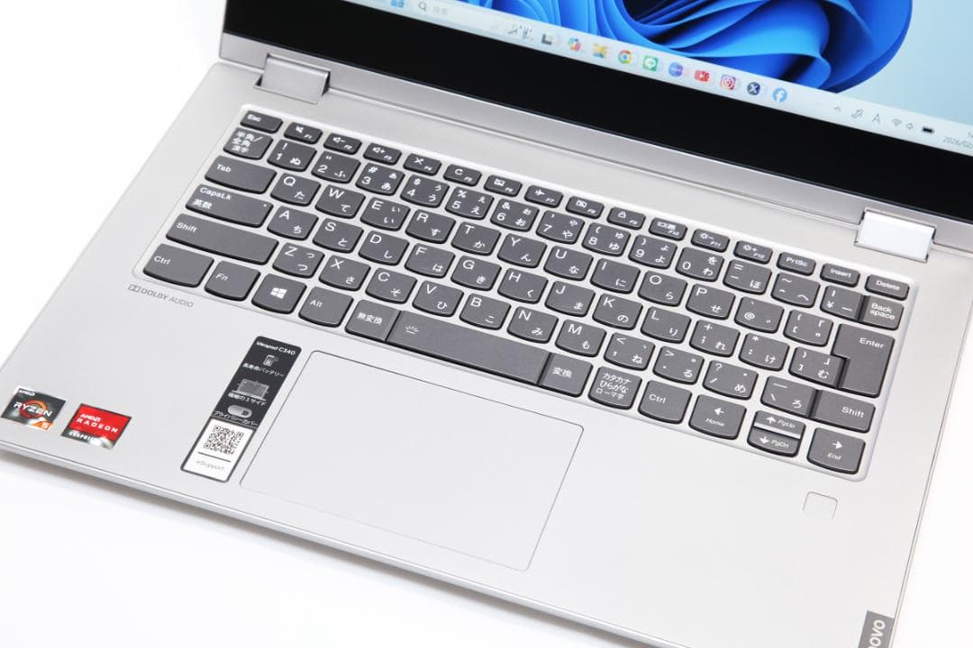 【Office付／タッチパネル／初期設定済】Lenovo IdeaPad