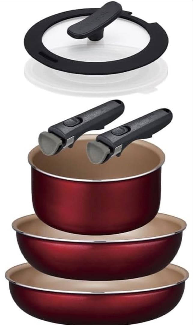 エバークック フライパンセット 7点セット IH対応 ガス火対応