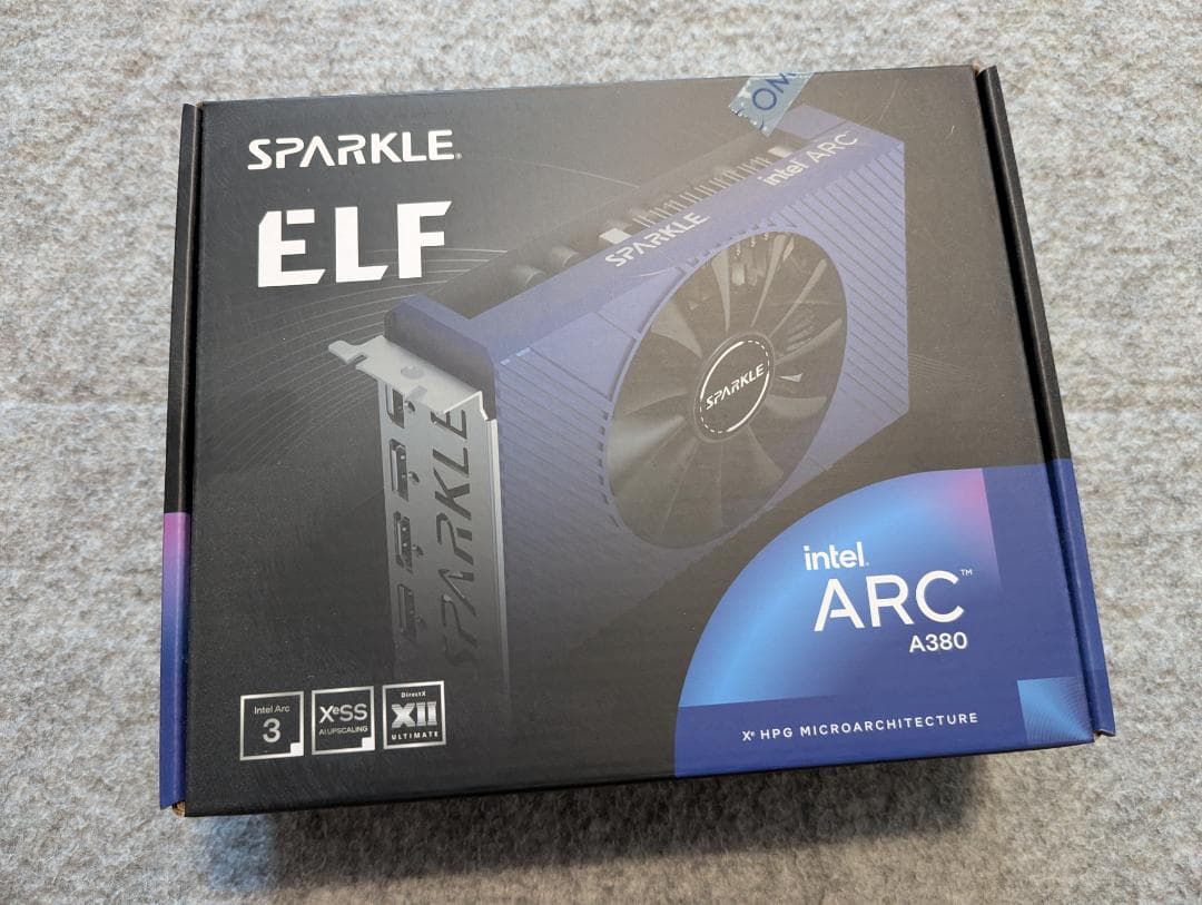 Intel ARC A380 グラフィックボード