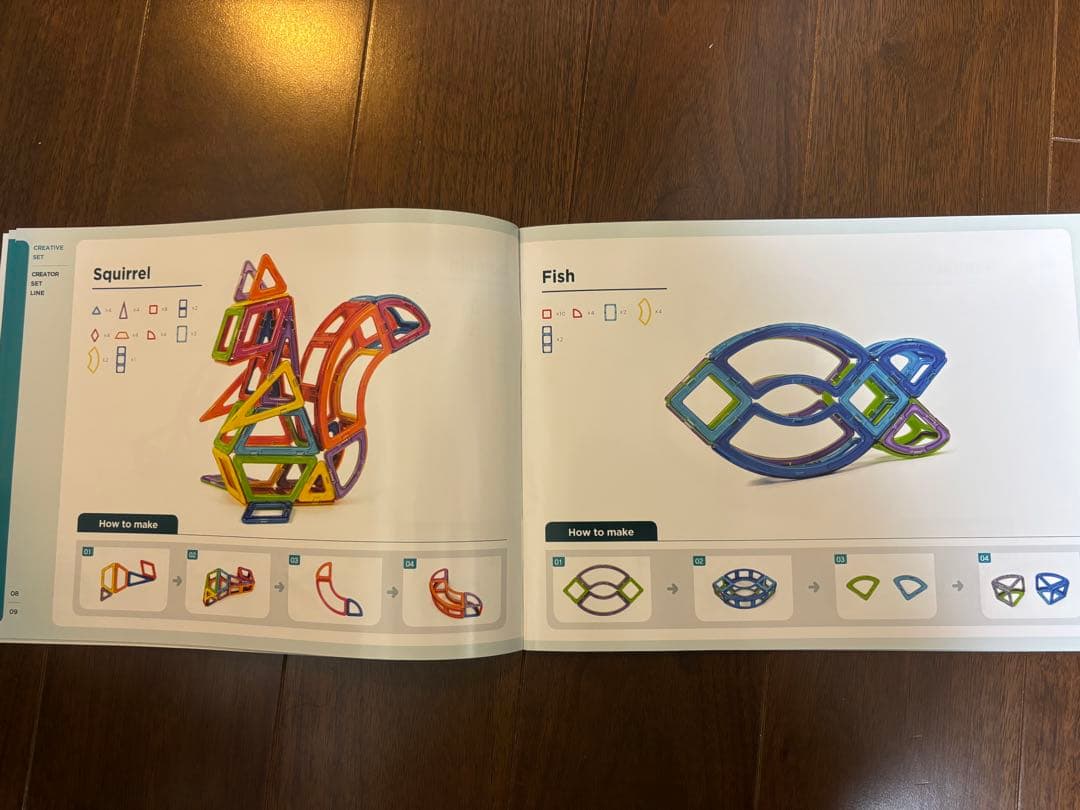 マグ・フォーマー クリエイティブセット（90ピース/あそび方冊子付き）正規品