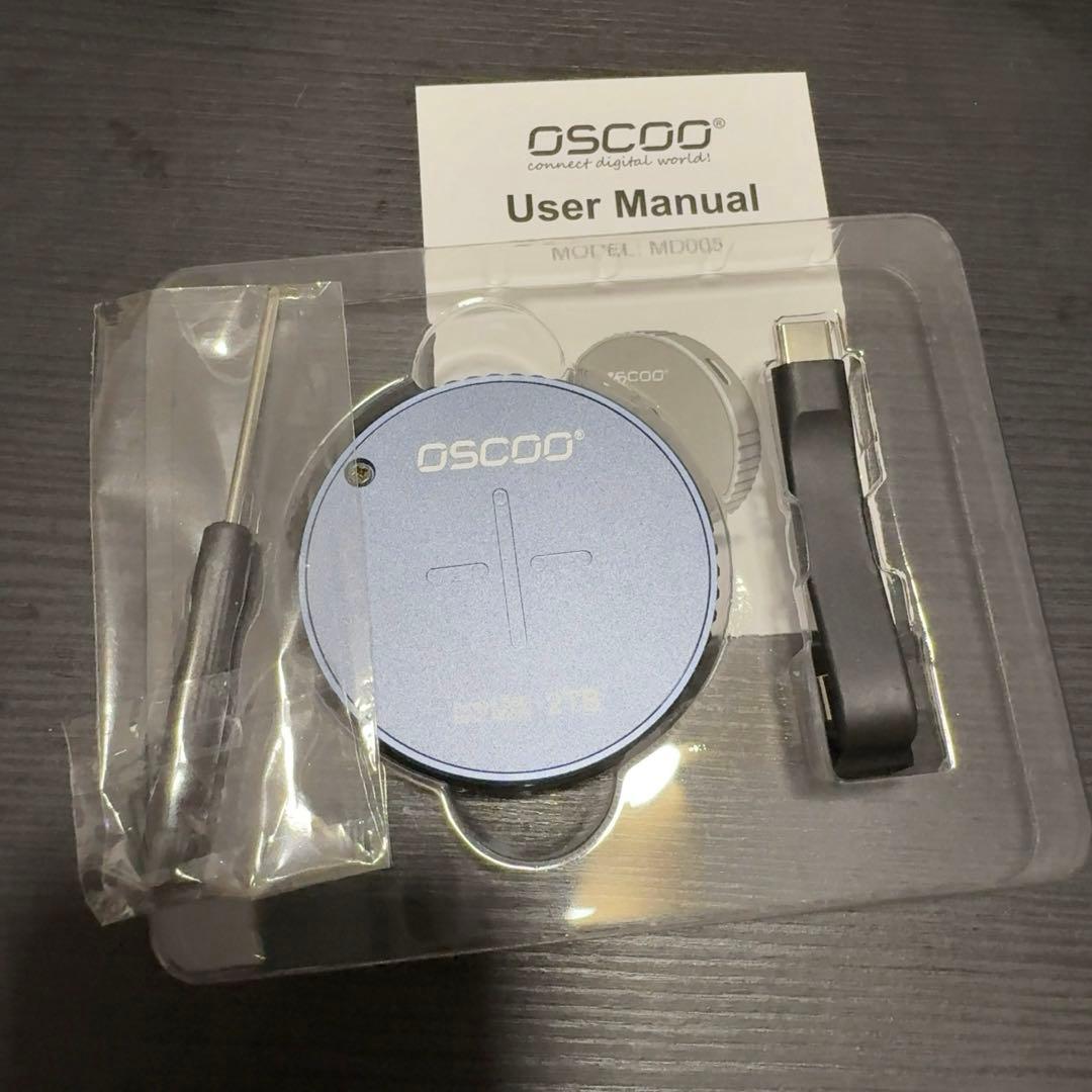 外付け SSD 2TB OSCOO MD008