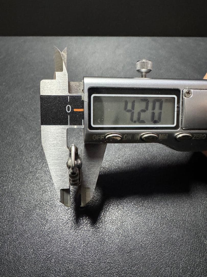 【確認用・新品未使用】クロムハーツ 5ダガー キーリング