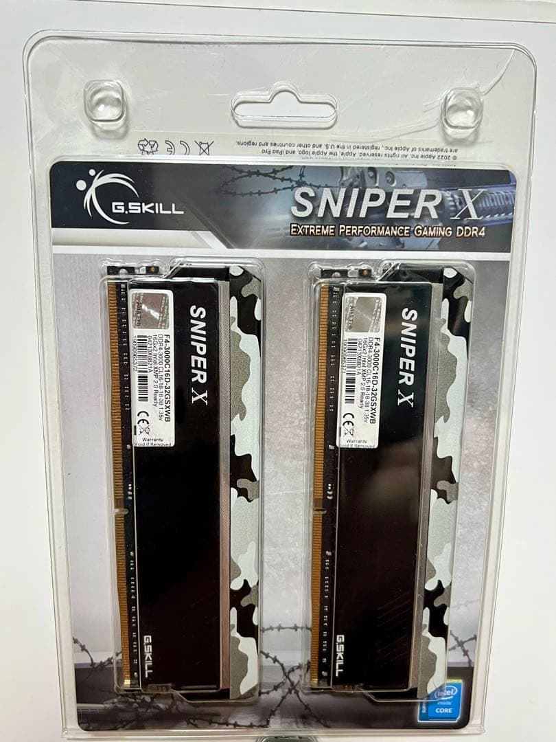 メモリー G.SKILL SNIPER X 32GB (2x16GB)
