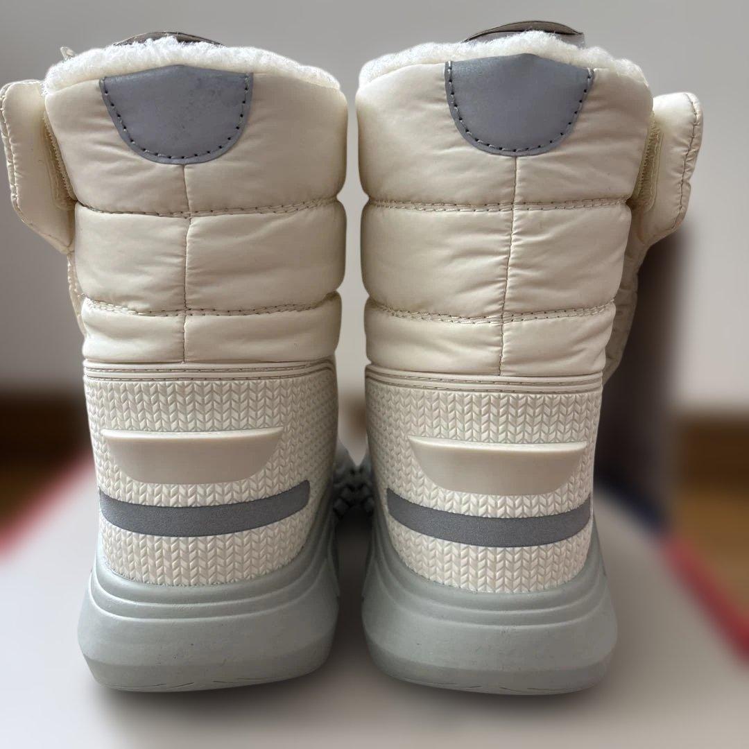 HUNTER ホワイト スノー　ブーツ　キッズ　19cm 子供　UK11