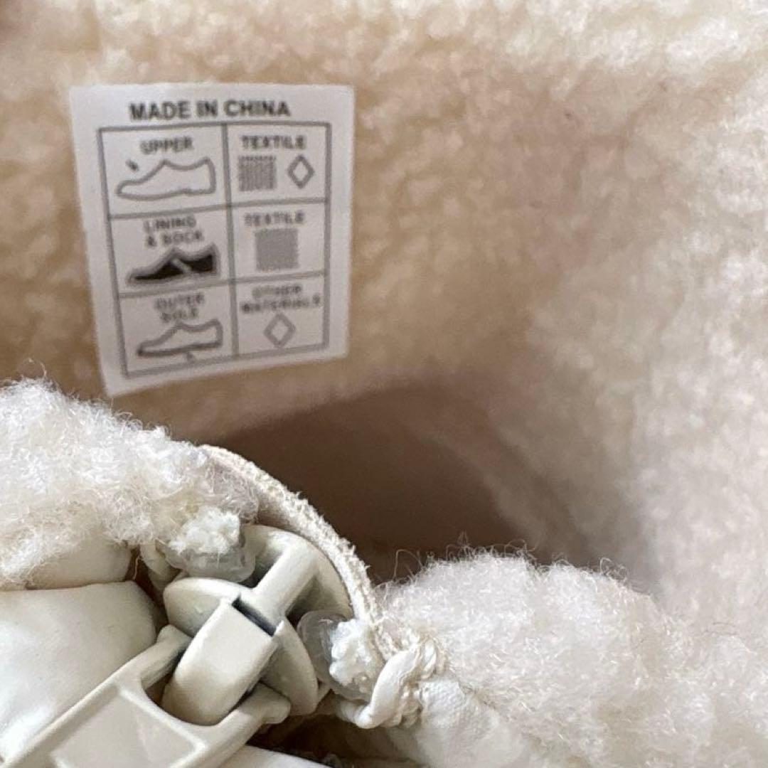 HUNTER ホワイト スノー　ブーツ　キッズ　19cm 子供　UK11