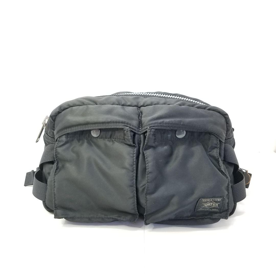 ポーター PORTER タンカー ボディバッグ ショルダーバッグ 黒 ブラック