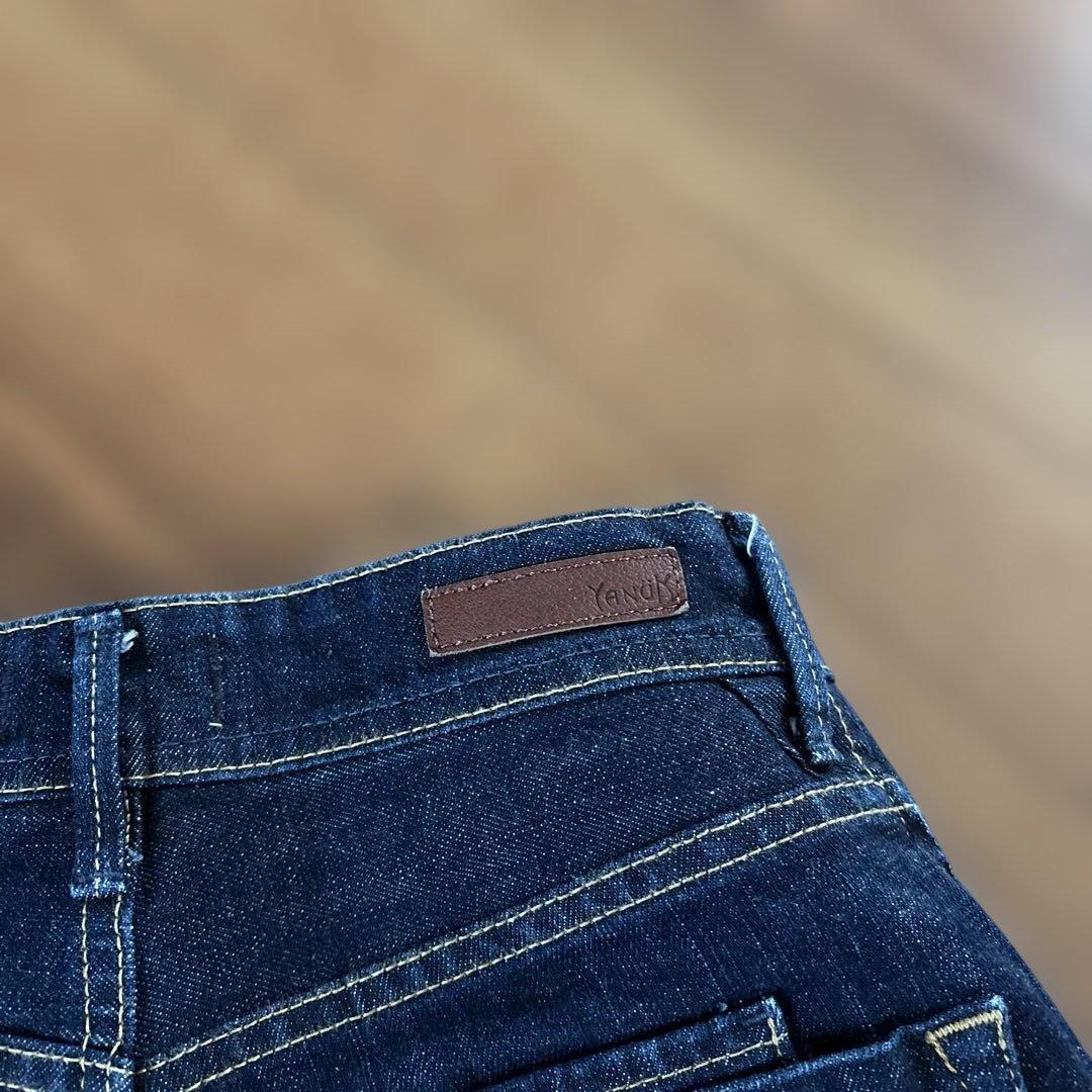 ✨ヤヌーク YANUK Lea レア✨24 デニム OWI ボーイズストレート