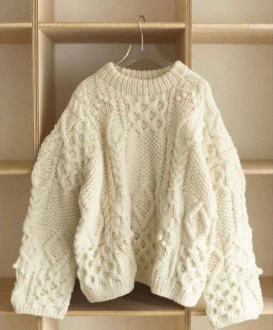 TODAYFUL トゥデイフル　Pattern Hand Knit