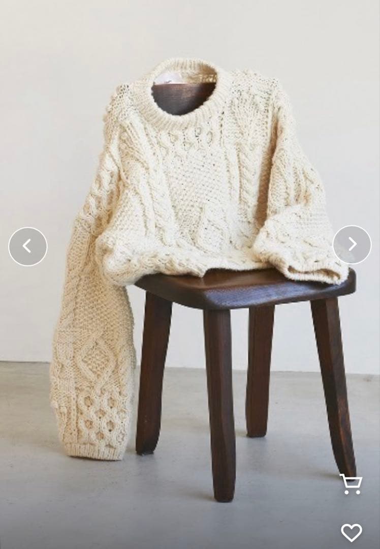 TODAYFUL トゥデイフル　Pattern Hand Knit