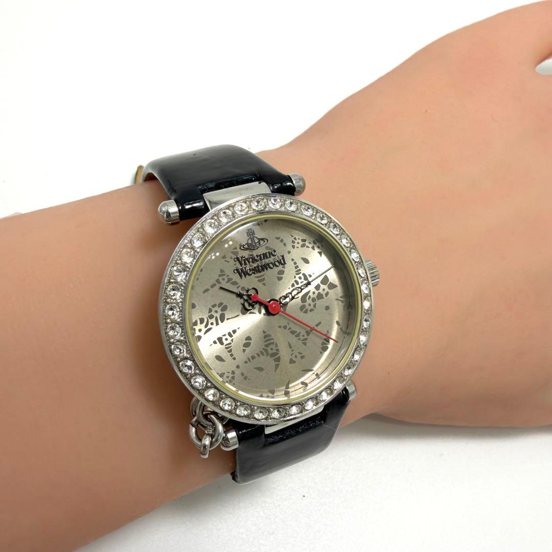 【稼動】ヴィヴィアンウエストウッド レディース 腕時計 電池交換済 オーブ