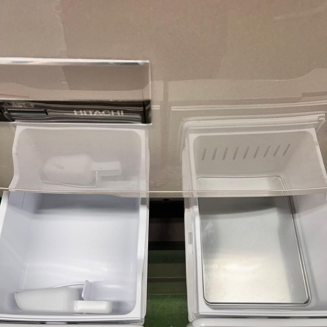 629日立　大型冷蔵庫　415L　400L強　家庭用　自動製氷　右開き　半年保証