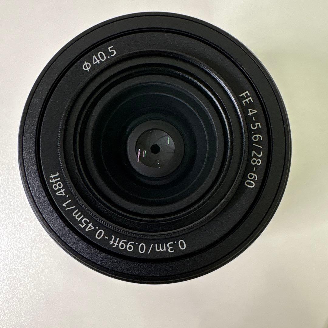 sony FE4-5.6/28-60 SEL2860 プロテクター付き