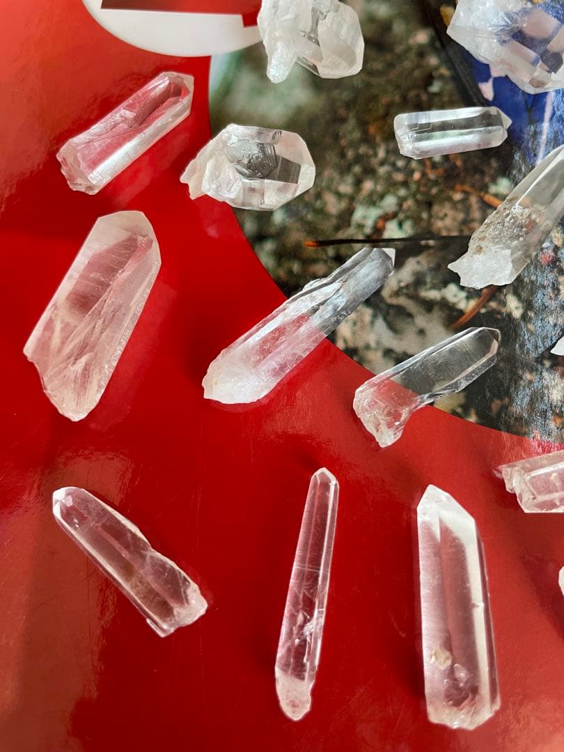 【国産鉱物】乙女鉱山産　水晶たくさんセット　ラスト